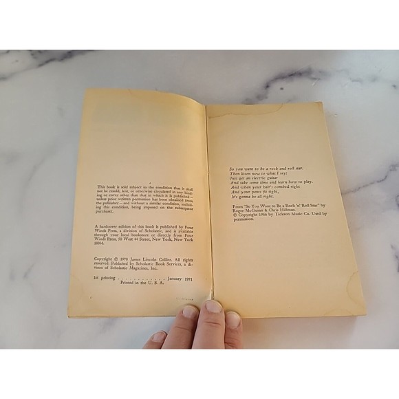 Rock Star James Lincoln Collier - Picture 3 of 10